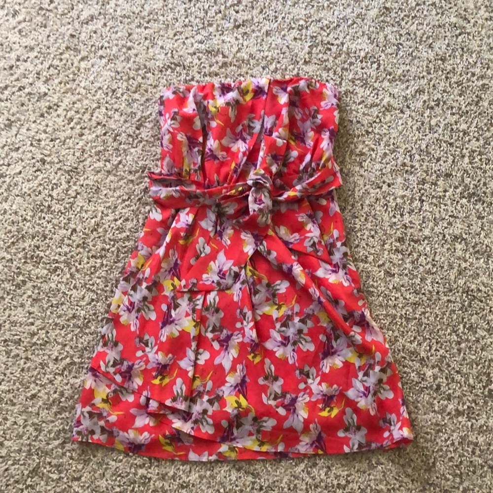 Express  top summer dress- polyester- lined